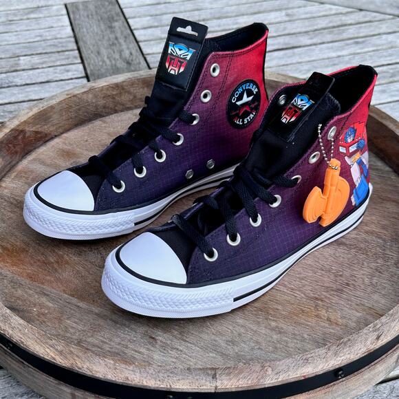 Converse x Transformers Chuck Taylor All Star High Mens Size 6 Autobots A11659C - Picture 11 of 12